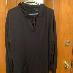 Livi Active Black V-Neck Sweater